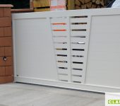 Portail Couleur blanche RAL9010